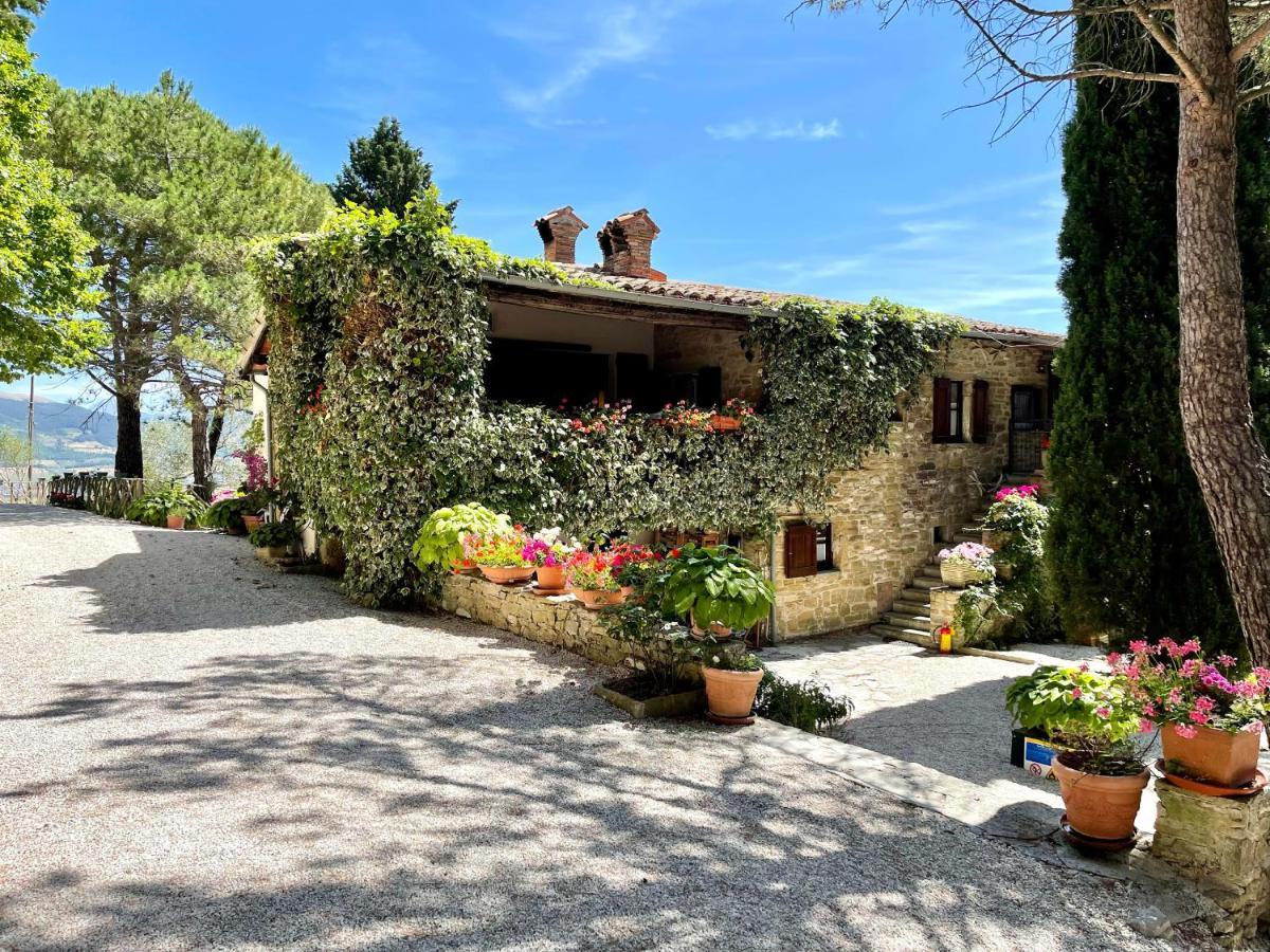 La Panoramica Gubbio - Maison De Charme - Casette E Appartamenti Self Catering Per Vacanze Meravigliose! Экстерьер фото