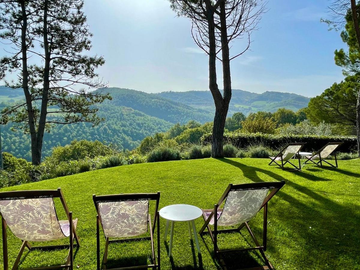 La Panoramica Gubbio - Maison De Charme - Casette E Appartamenti Self Catering Per Vacanze Meravigliose! Экстерьер фото